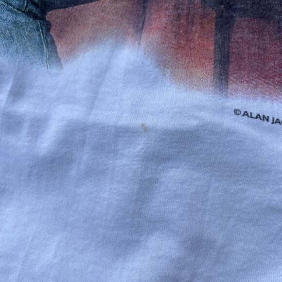 VINTAGE Alan Jackson Country T-Shirt Adult XL Who I Am 1994 Single Stitch Tee - Picture 3 of 11